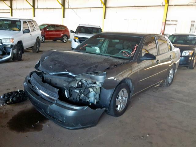 1G1ZT52854F227209 - 2004 CHEVROLET MALIBU LS GRAY photo 2