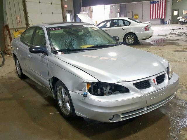 1G2NG52E63C238255 - 2003 PONTIAC GRAND AM S SILVER photo 1