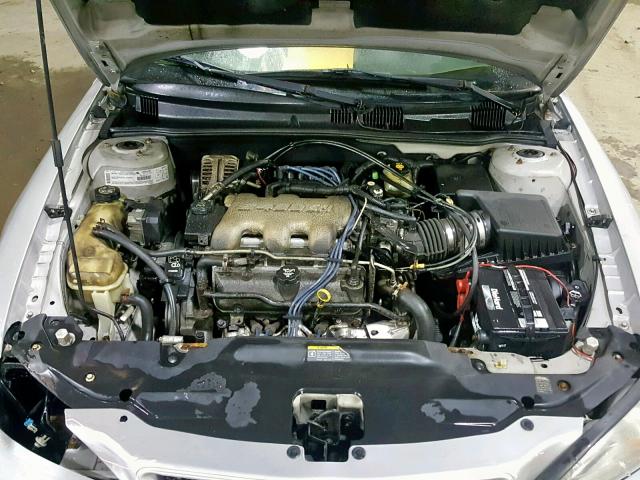 1G2NG52E63C238255 - 2003 PONTIAC GRAND AM S SILVER photo 7