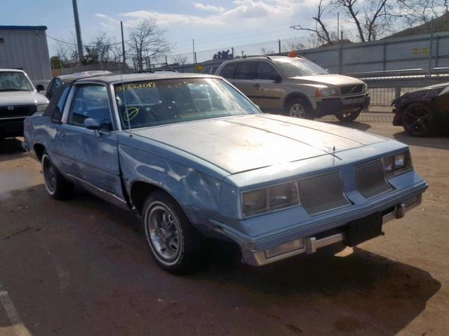 1G3GM47Y9GP388997 - 1986 OLDSMOBILE CUTLASS SU BLUE photo 1