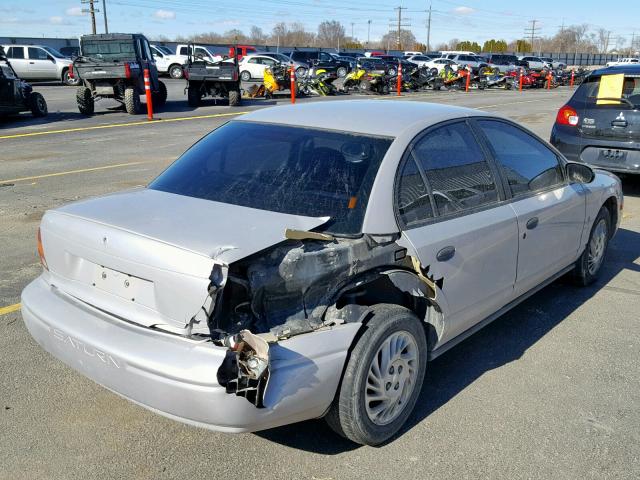 1G8ZH52821Z337194 - 2001 SATURN SL1 SILVER photo 4