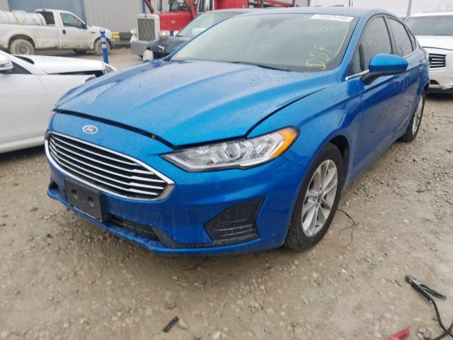 3FA6P0HD0KR282582 - 2019 FORD FUSION SE  photo 2