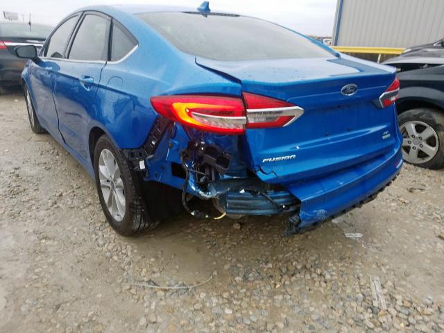 3FA6P0HD0KR282582 - 2019 FORD FUSION SE  photo 3