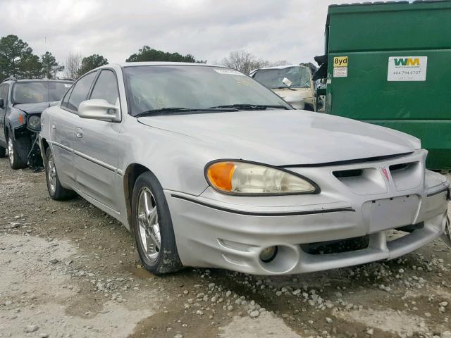 1G2NW52E41C226203 - 2001 PONTIAC GRAND AM G SILVER photo 1