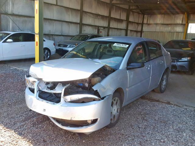 1G8AJ52F15Z125652 - 2005 SATURN ION LEVEL SILVER photo 2