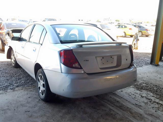 1G8AJ52F15Z125652 - 2005 SATURN ION LEVEL SILVER photo 3