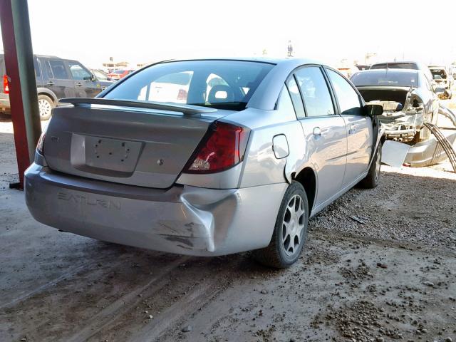 1G8AJ52F15Z125652 - 2005 SATURN ION LEVEL SILVER photo 4