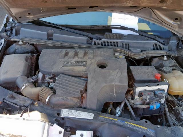 1G8AJ52F15Z125652 - 2005 SATURN ION LEVEL SILVER photo 7