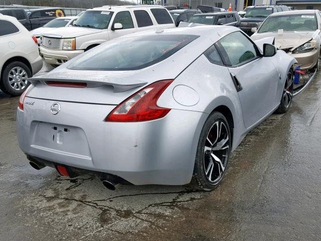 JN1AZ4EH8JM571412 - 2018 NISSAN 370Z BASE SILVER photo 4