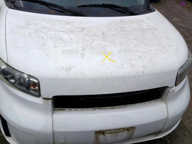JTLZE4FE1A1109666 - 2010 TOYOTA SCION XB 白色 照片 7