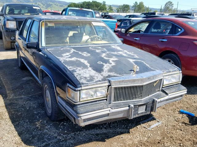 1G6CB5186H4269328 - 1987 CADILLAC FLEETWOOD BLACK photo 1