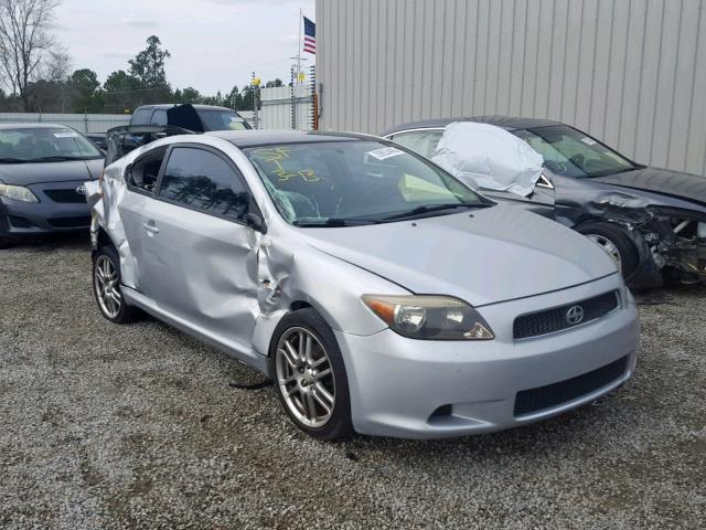 JTKDE177550006212 - 2005 TOYOTA SCION TC SILVER photo 1