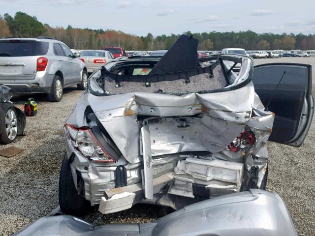 JTKDE177550006212 - 2005 TOYOTA SCION TC SILVER photo 9
