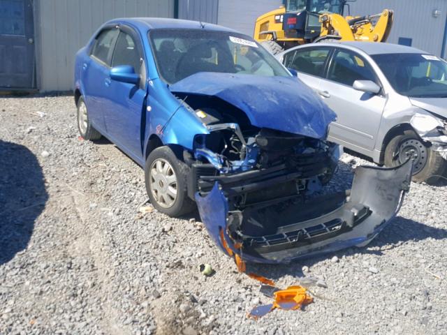 KL1TD52685B381633 - 2005 CHEVROLET AVEO BASE ლურჯი ფოტო 1