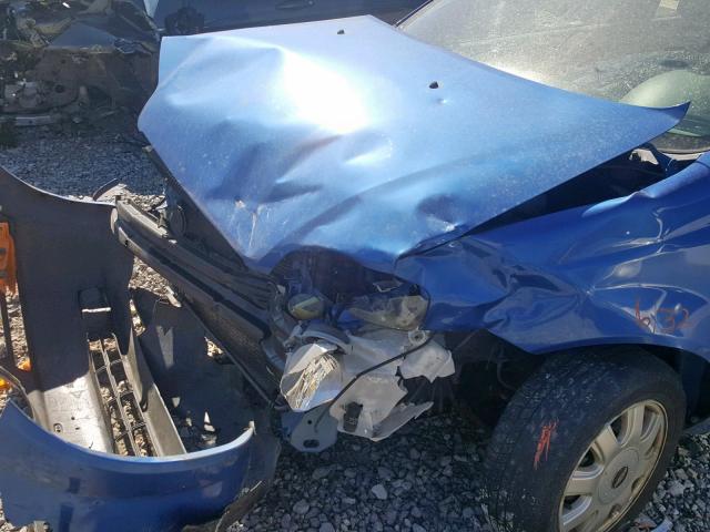 KL1TD52685B381633 - 2005 CHEVROLET AVEO BASE ლურჯი ფოტო 9