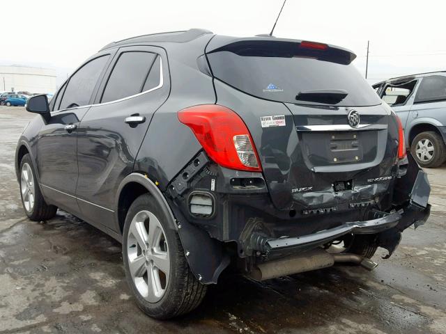 KL4CJASB9GB714944 - 2016 BUICK ENCORE GRAY photo 3