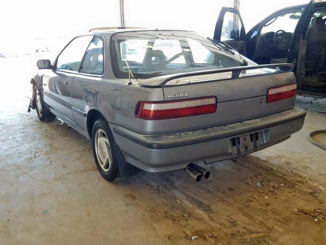 JH4DA9464LS011463 - 1990 ACURA INTEGRA GS GRAY photo 3