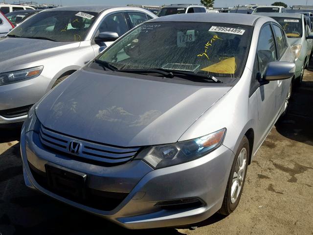 JHMZE2H71AS027427 - 2010 HONDA INSIGHT EX SILVER photo 2