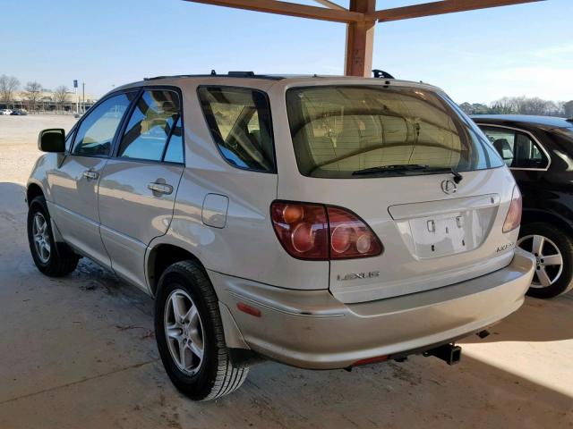 JT6GF10UXX0028895 - 1999 LEXUS RX 300 WHITE photo 3