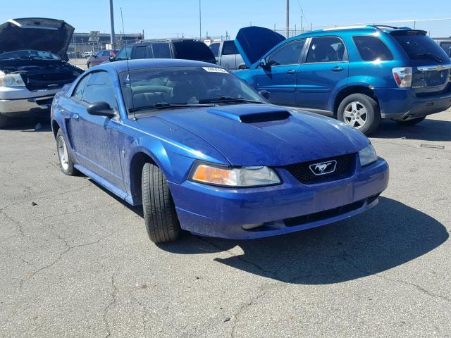 1FAFP40433F417376 - 2003 FORD MUSTANG BLUE photo 1