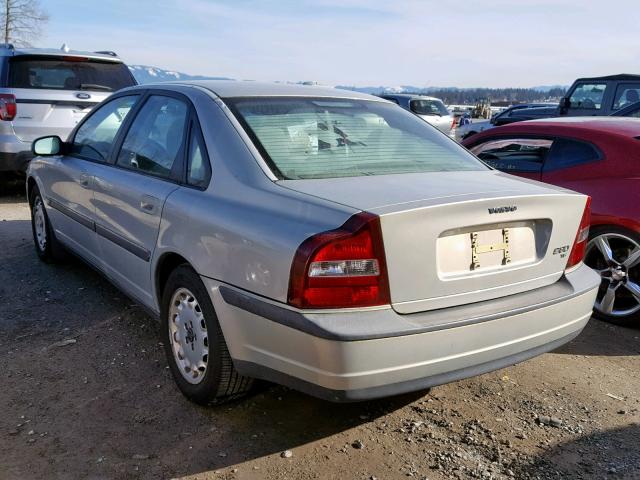 YV1TS90D1X1032937 - 1999 VOLVO S80 T6 TUR SILVER photo 3