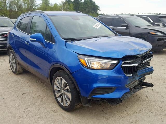 KL4CJASB5JB624956 - 2018 BUICK ENCORE PRE BLUE photo 1