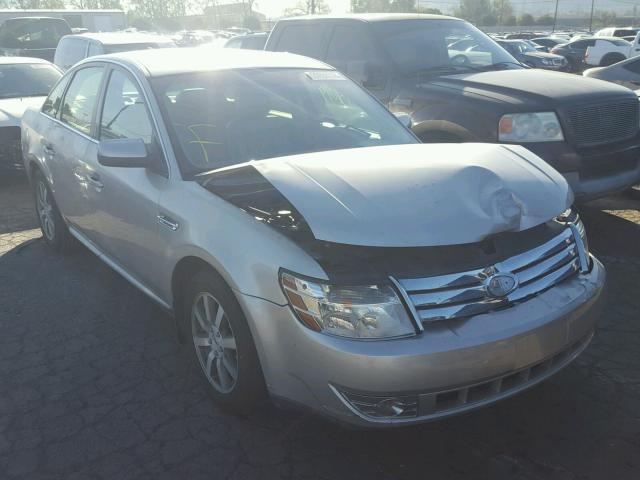 1FAHP24W78G110433 - 2008 FORD TAURUS SEL SILVER photo 1