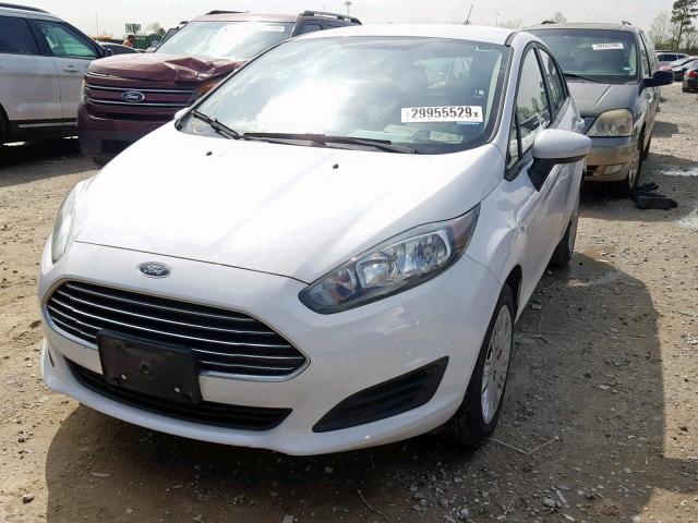 3FADP4TJXGM105960 - 2016 FORD FIESTA S WHITE photo 2