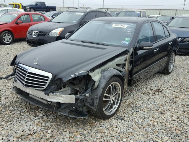 WDBUF56X08B216978 - 2008 MERCEDES-BENZ E 350 BLACK photo 2