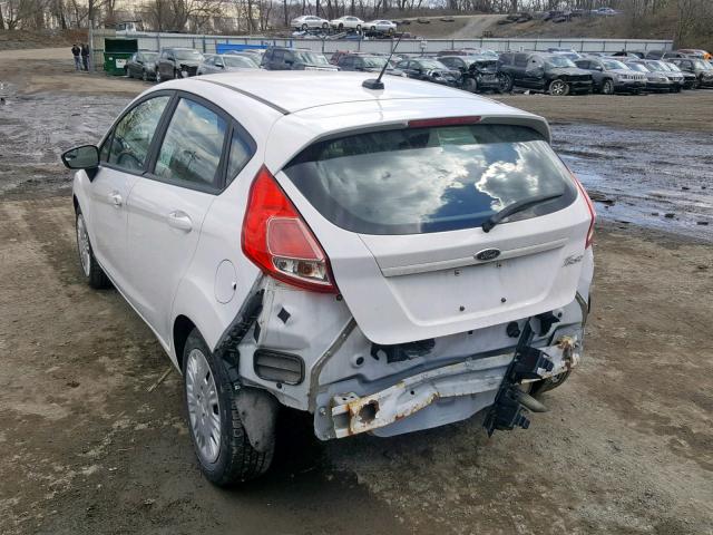 3FADP4TJ4FM149547 - 2015 FORD FIESTA S WHITE photo 3