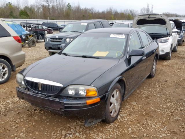 1LNHM86S72Y688920 - 2002 LINCOLN LS BLACK photo 2