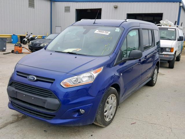 NM0GE9F73H1328850 - 2017 FORD TRANSIT CO BLUE photo 2