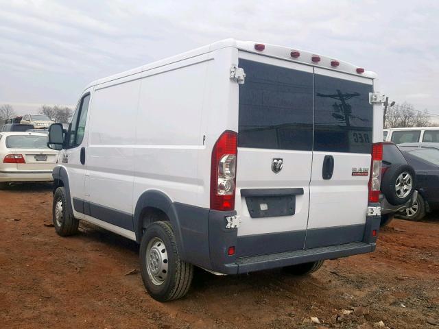 3C6TRVNGXHE522859 - 2017 RAM PROMASTER 白色 照片 3