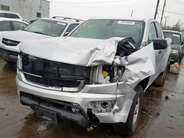 1GCHSBEA4J1313395 - 2018 CHEVROLET COLORADO SILVER photo 2