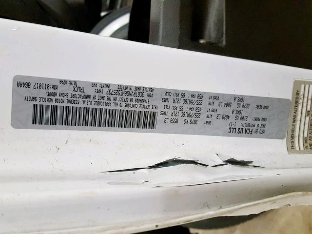 3C6TRVNG0HE525737 - 2017 RAM PROMASTER 白色 照片 10