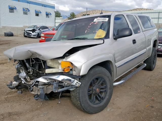 1GTEK19Z15Z293076 - 2005 GMC NEW SIERRA GRAY photo 2