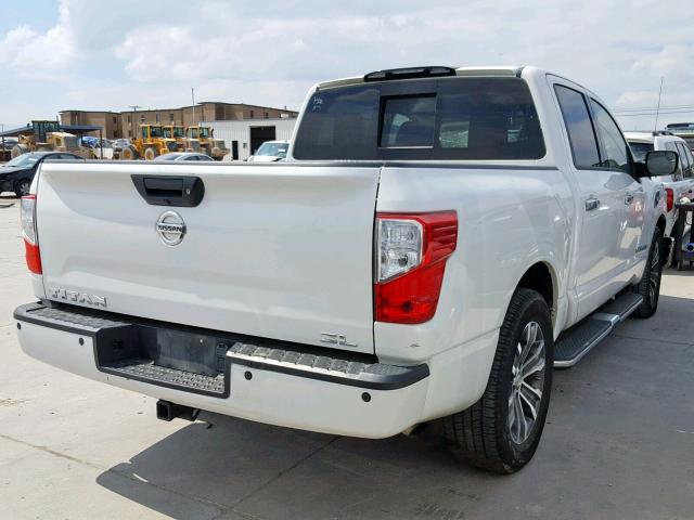 1N6AA1E69HN536090 - 2017 NISSAN TITAN WHITE photo 4