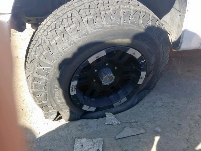 1GCCS399288191976 - 2008 CHEVROLET COLORADO L WHITE photo 9