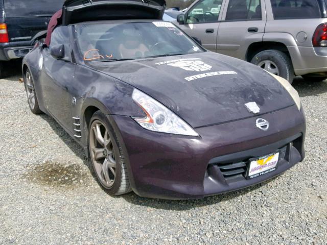 JN1AZ4FHXAM302083 - 2010 NISSAN 370Z BLACK photo 1