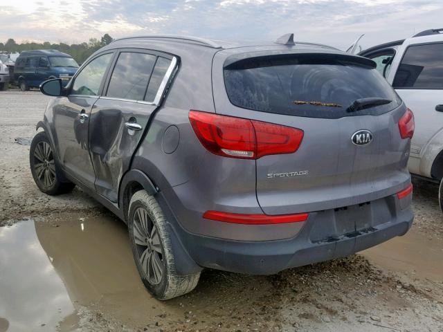 KNDPC3AC5E7587939 - 2014 KIA SPORTAGE E SILVER photo 3