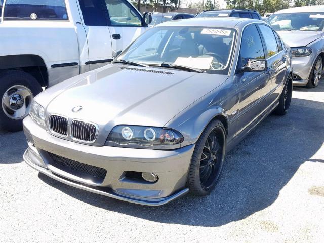 WBAAV53431FK45047 - 2001 BMW 330 I GRAY photo 2