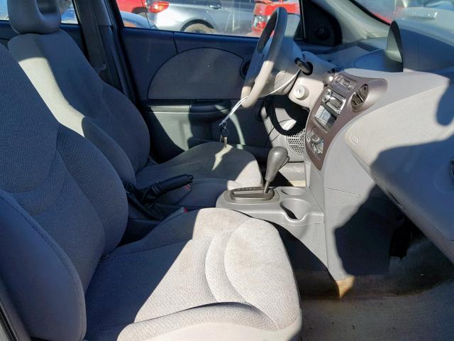 1G8AG52F73Z169201 - 2003 SATURN ION LEVEL BLACK photo 5