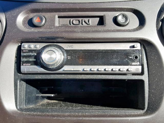 1G8AG52F73Z169201 - 2003 SATURN ION LEVEL BLACK photo 9