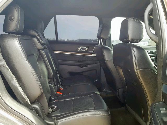 1FM5K7F80HGD62382 - 2017 FORD EXPLORER L GRAY photo 6