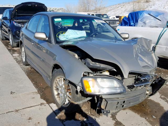 4S3BE656427207818 - 2002 SUBARU LEGACY GT GOLD photo 1