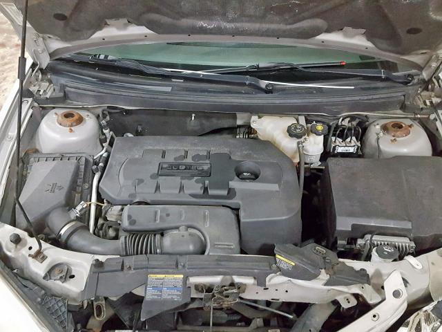 1G2ZF58B374211998 - 2007 PONTIAC G6 VALUE L SILVER photo 7