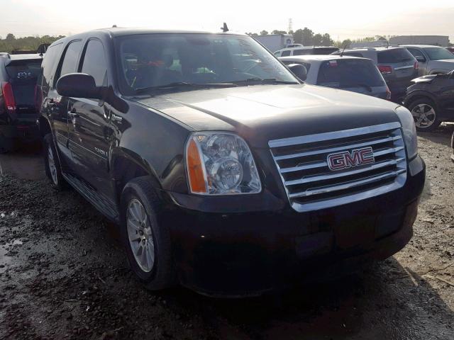 1GKFC13539R100556 - 2009 GMC YUKON HYBR WHITE photo 1