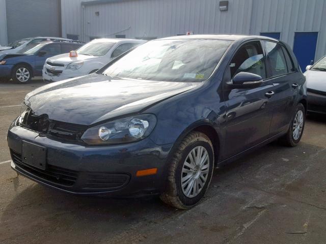 WVWDB7AJ7CW223780 - 2012 VOLKSWAGEN GOLF 蓝色 照片 2