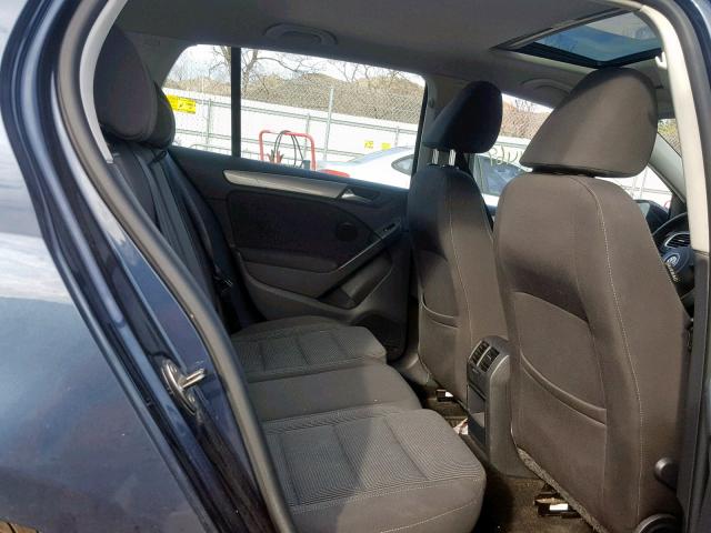 WVWDB7AJ7CW223780 - 2012 VOLKSWAGEN GOLF 蓝色 照片 6