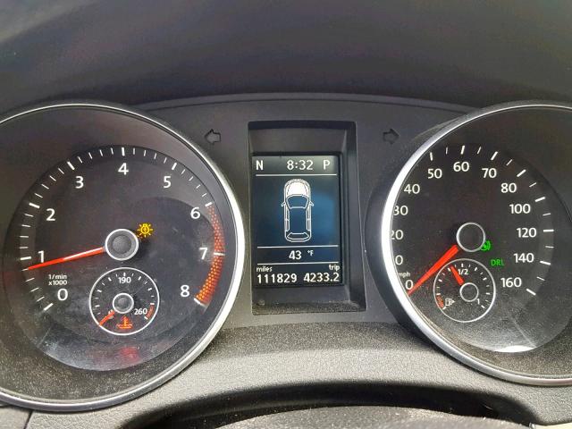 WVWDB7AJ7CW223780 - 2012 VOLKSWAGEN GOLF 蓝色 照片 8